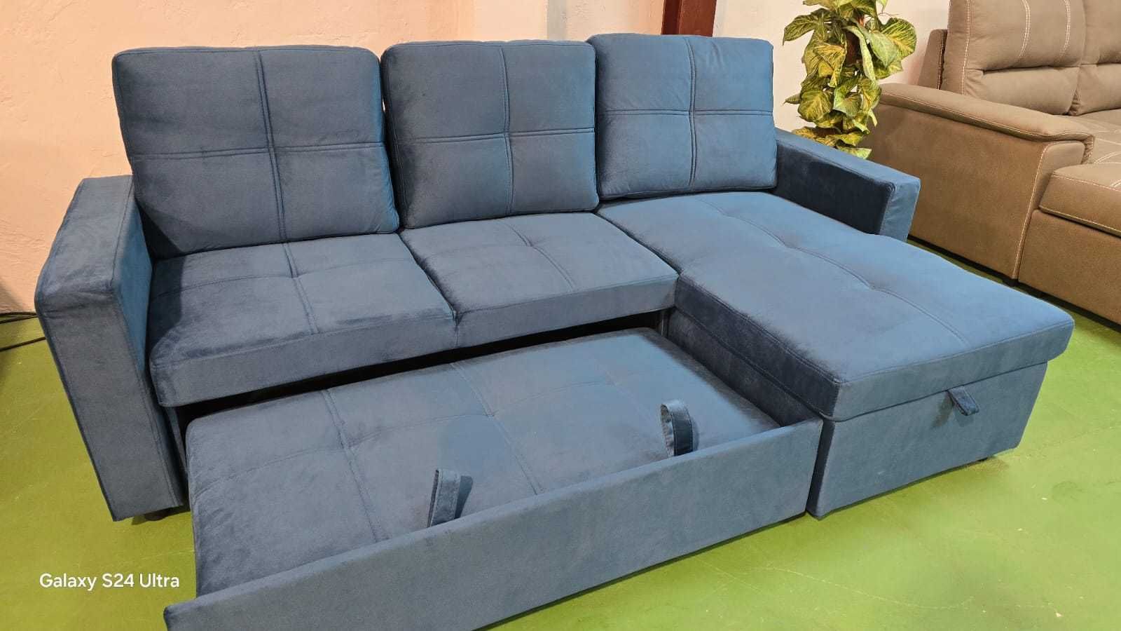 Liquidação sofá-cama, frete grátis, pagamento na entrega