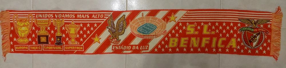 Cachecol vintage do Benfica