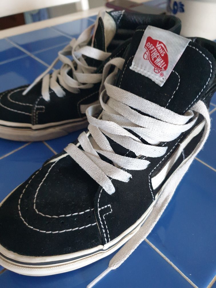 Ténis Vans pretos 34