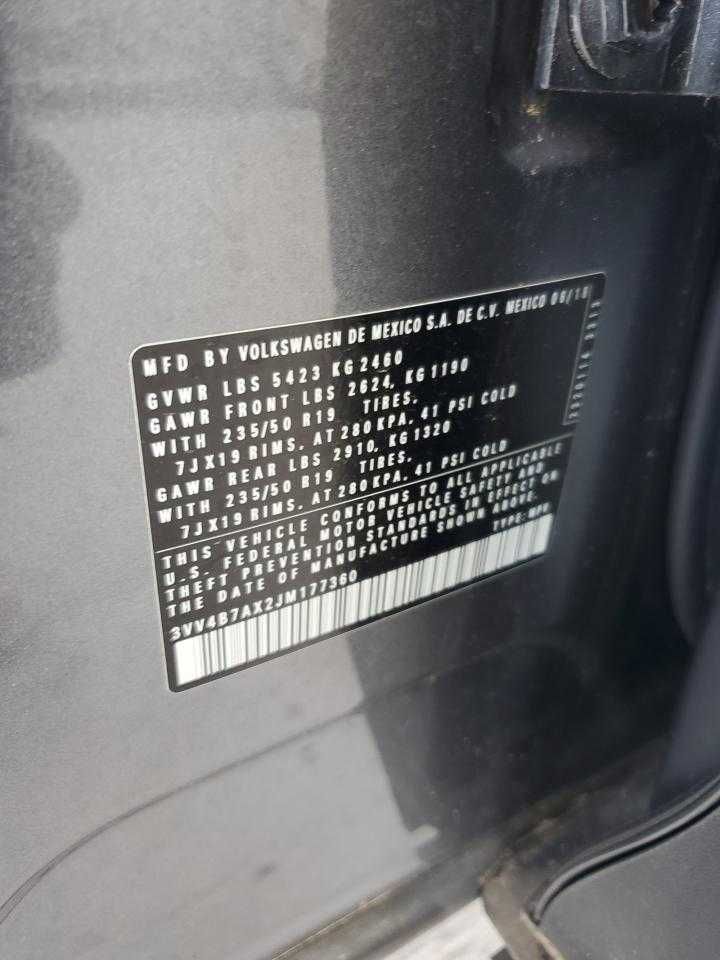 2018 Volkswagen Tiguan SEL Premium