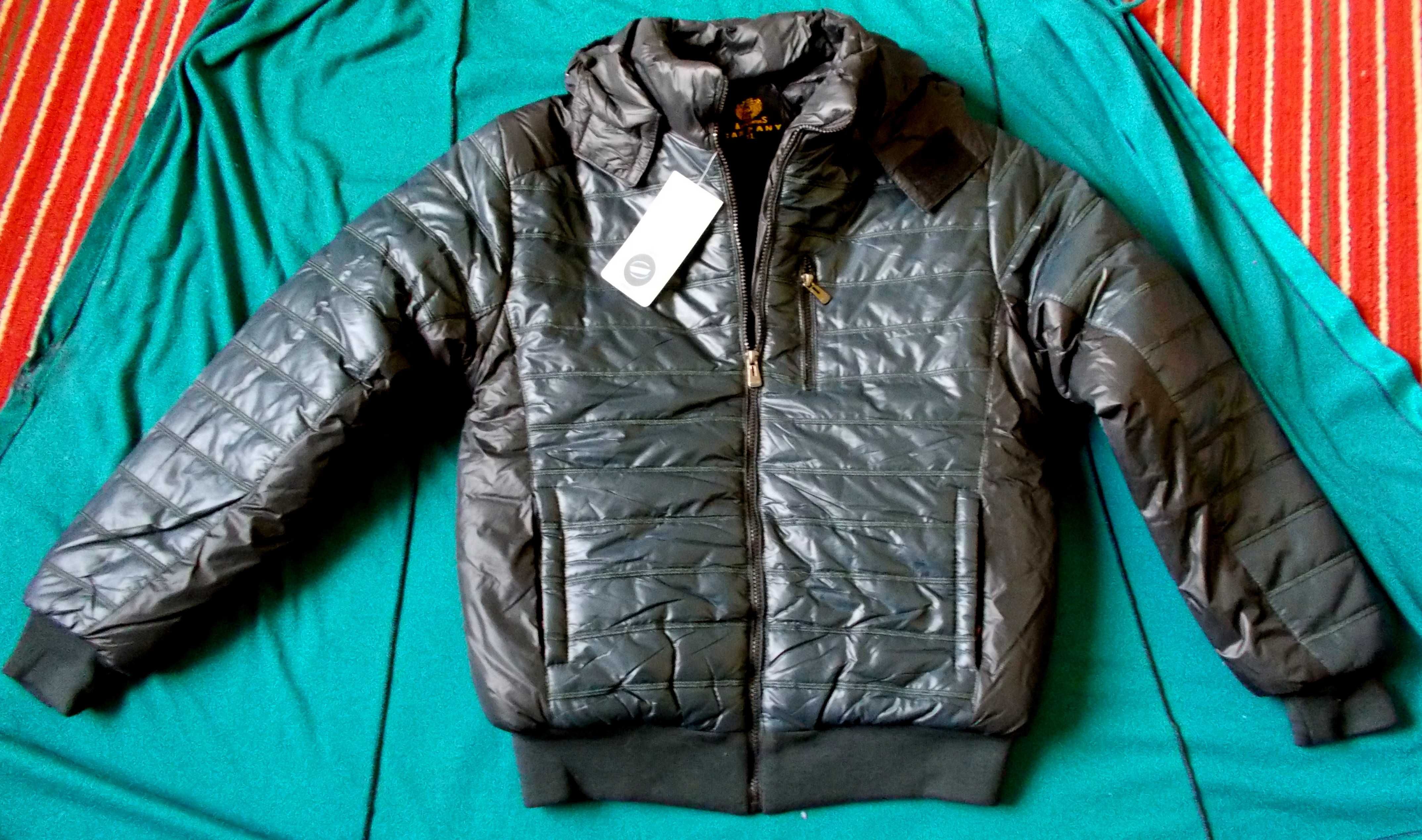 Куртка мужская,под резинку, синтепон,утеплённая, 50 р. Новая