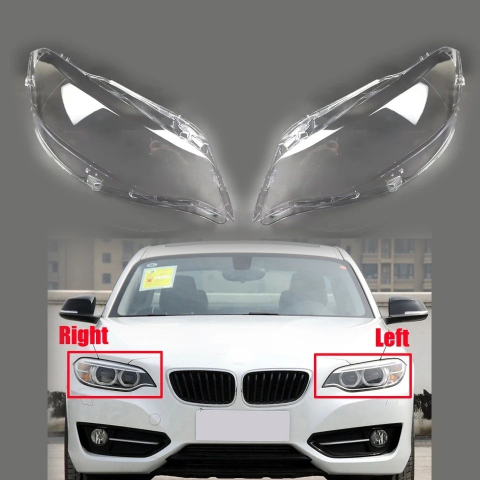 Vidro capa lente farol ótica bmw serie 2 f22 f23 m2