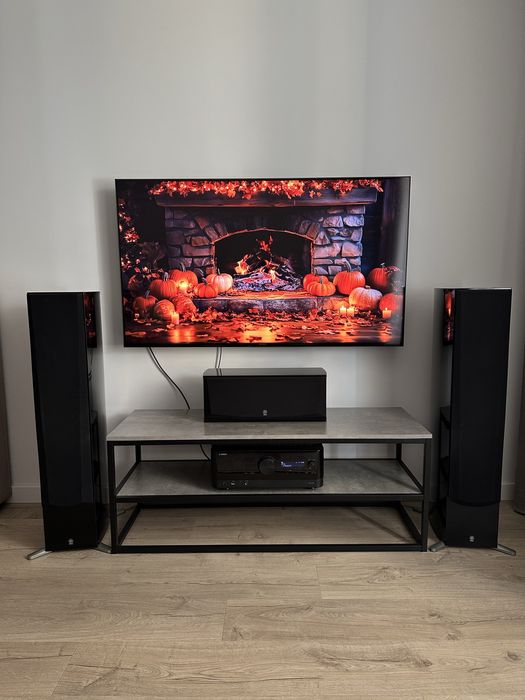 Підлогова акустика Yamaha NS-555 Black + центральний канал NS-C444