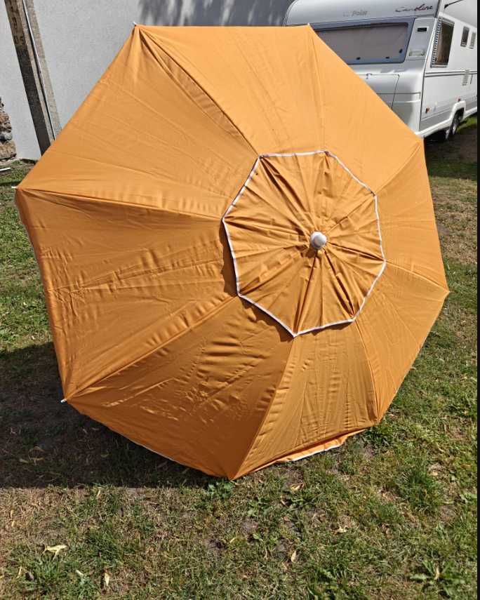 Parasol ogrodowy składany, uchylny.