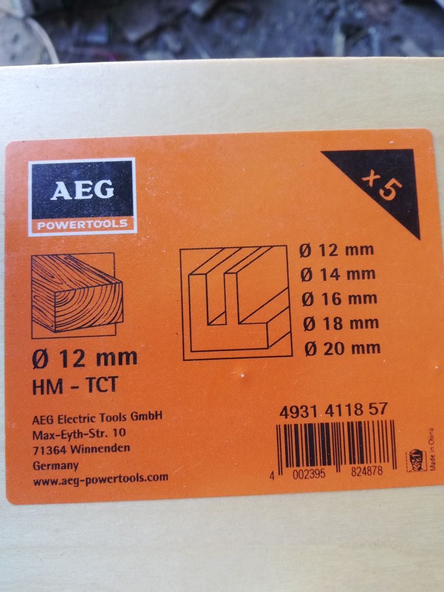 Frezy aeg fi 12mm