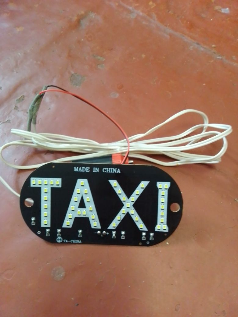 Табличка, шашки, ,TAXI,