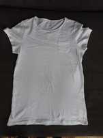 biały T-shirt/bluzka dziewczęca rozmiar 152-158 cm