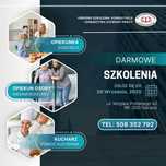 DARMOWE SZKOLENIA Kucharz - Opiekunka dziecięca-Opiekun Osoby Starszej