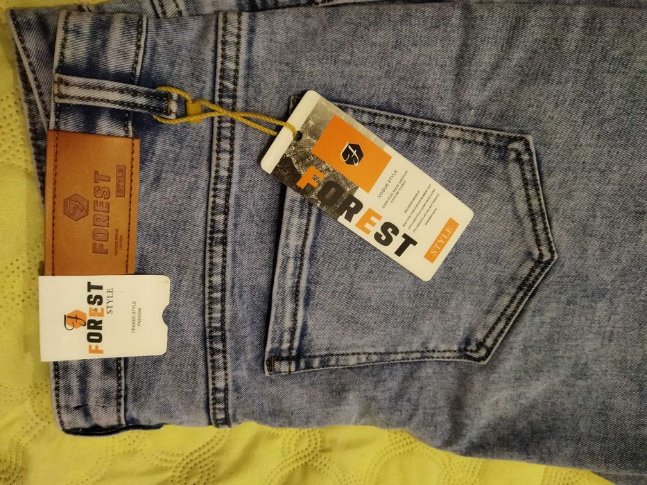 Джинси мом, без утеплення, висока посадка