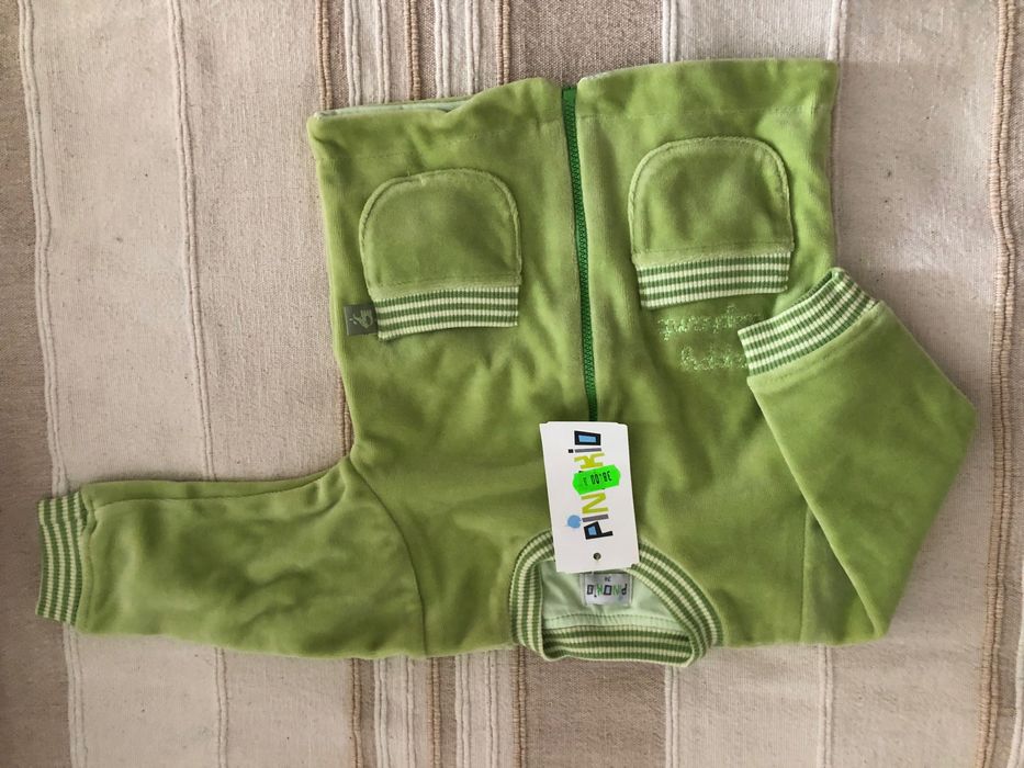 Nowa zapinana na zamek bluza Pinokio 74 dla chłopca