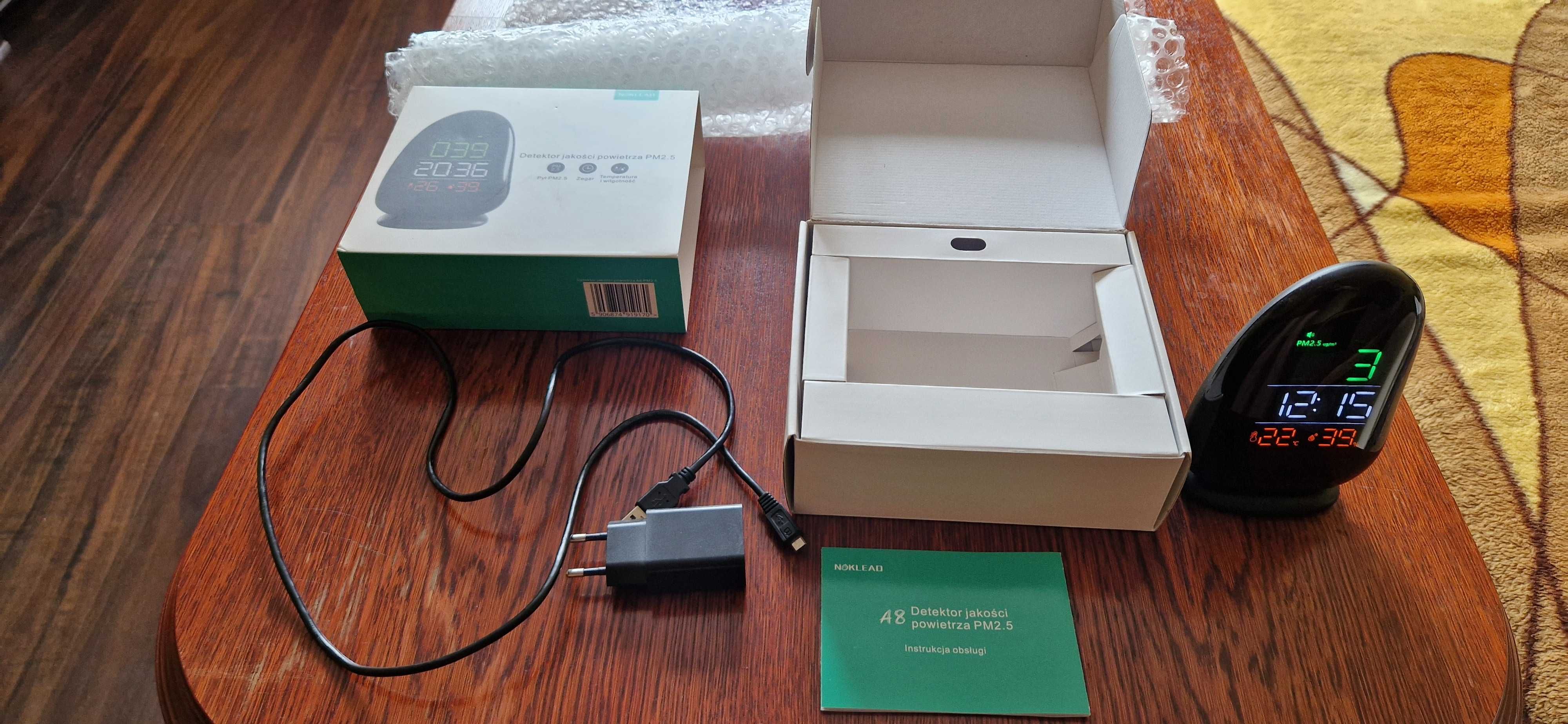 Oczyszczacz powietrza Sharp UA-HG50E-L + Detektor  PM 2.5 NOKLEAD A8