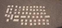 Klawisze do klawiatury mechanicznej PBT Pudding Keycaps