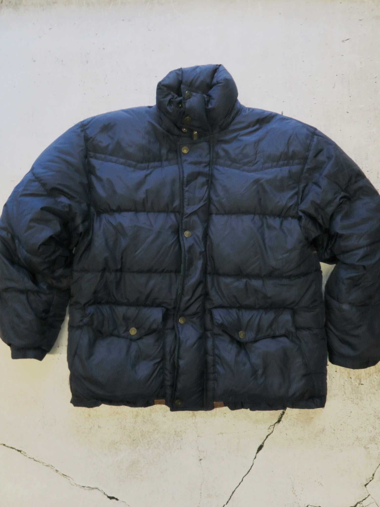 Everest kurtka ciepła puchowa vintage puffer XL