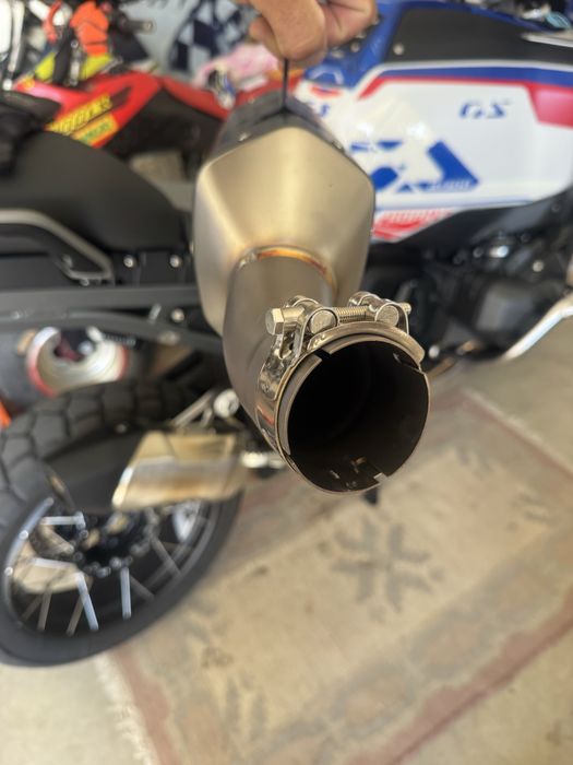 Bmw gs 1300 ponteira replica akrapovic