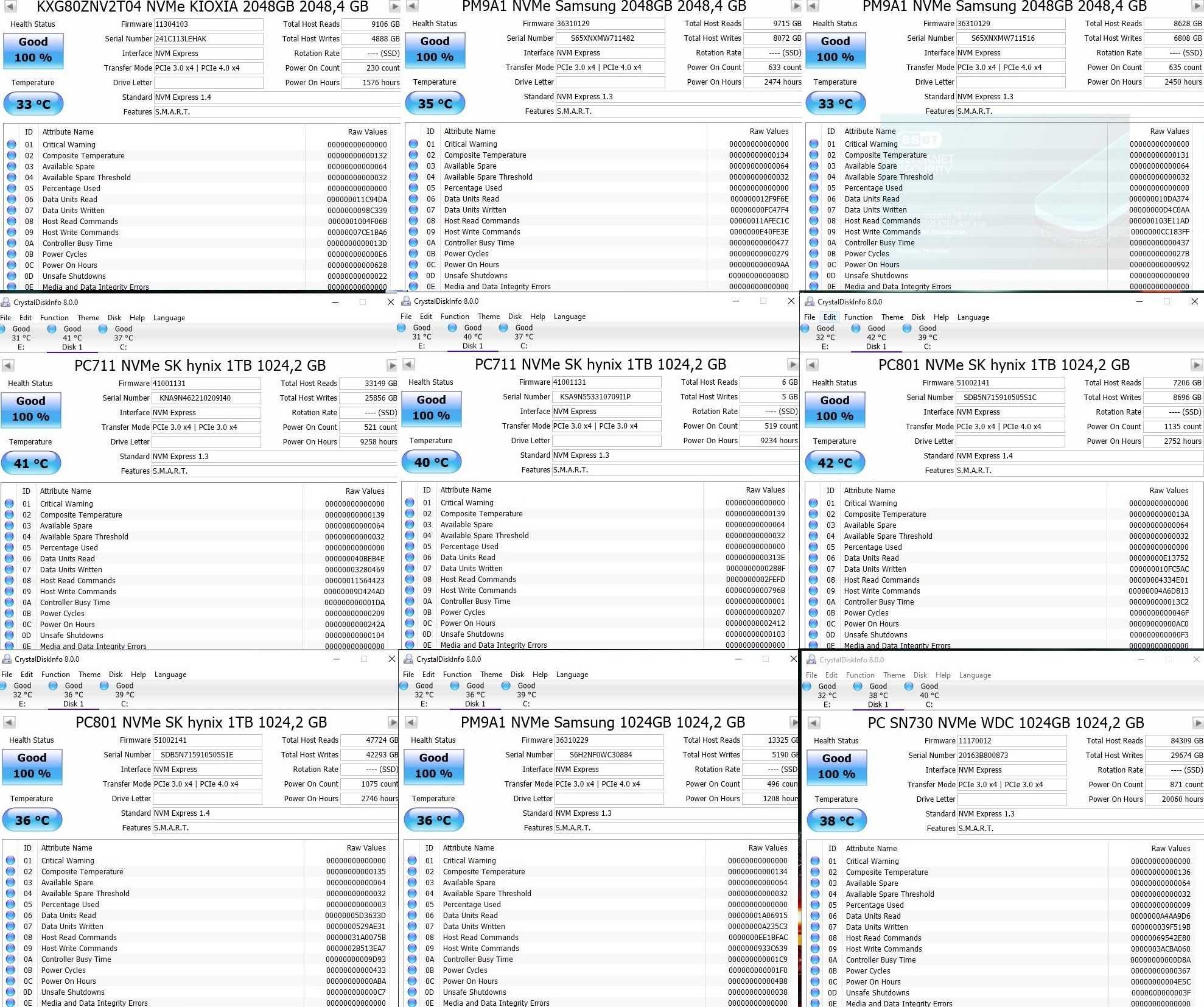 2.5 M.2 SSD диск 250GB 500GB 1TB 2TB Samsung EVO PRO WD Toshiba