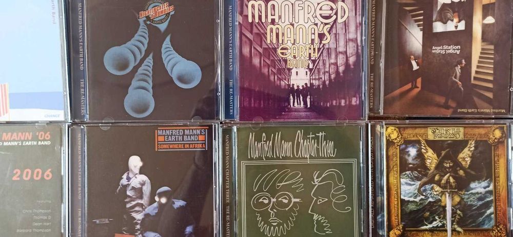 Продам CD диски  Manfred Mann’s Earth Band,Jethro Tull