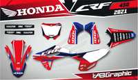 Наклейки Графіка на Мото Honda CR CRF XR FMX 85 125 150 250 450 650