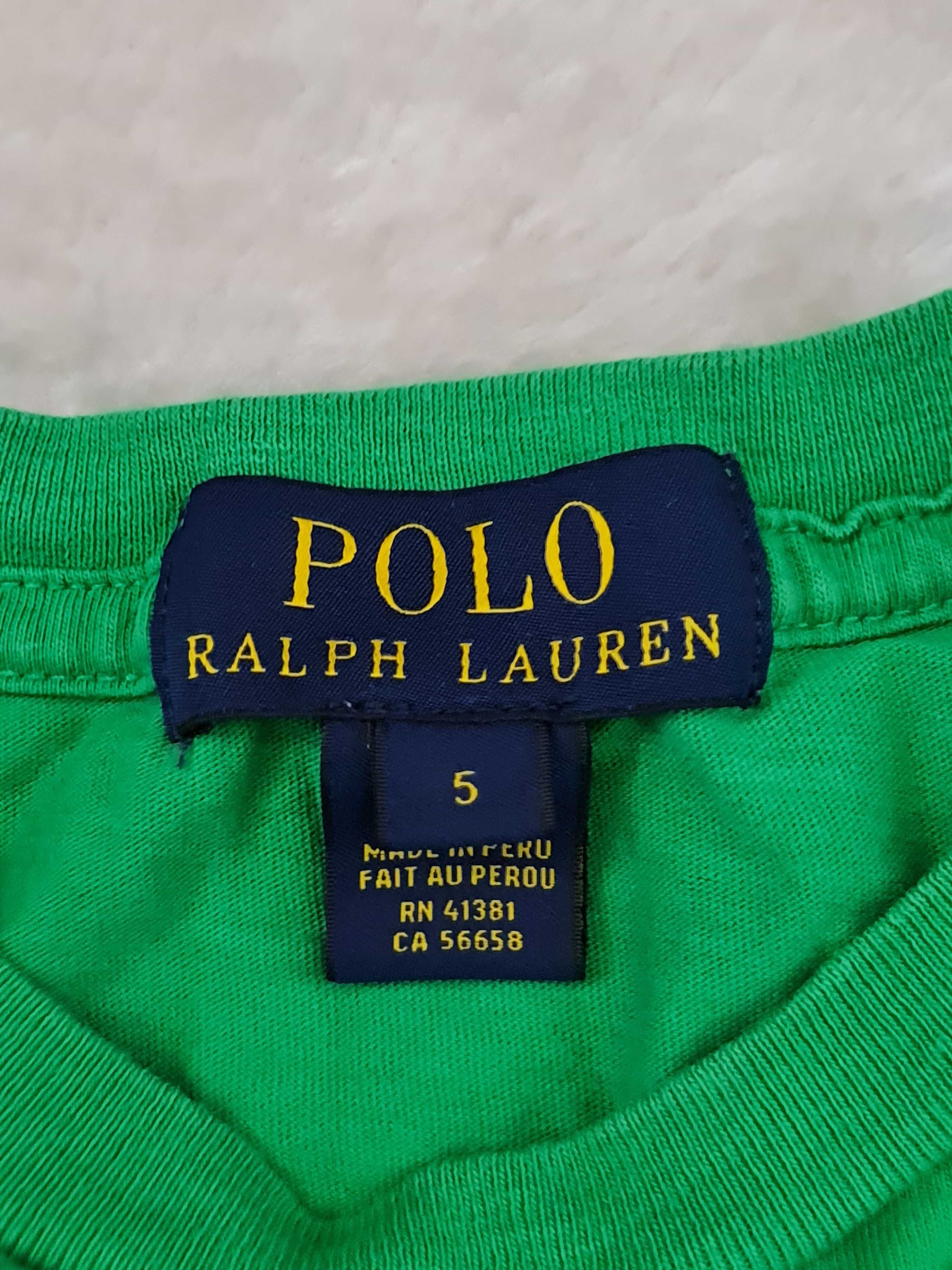 Koszulka T-shirt Polo Ralph Lauren Rozmiar 104 - 110 na wiek 4 a 5 lat