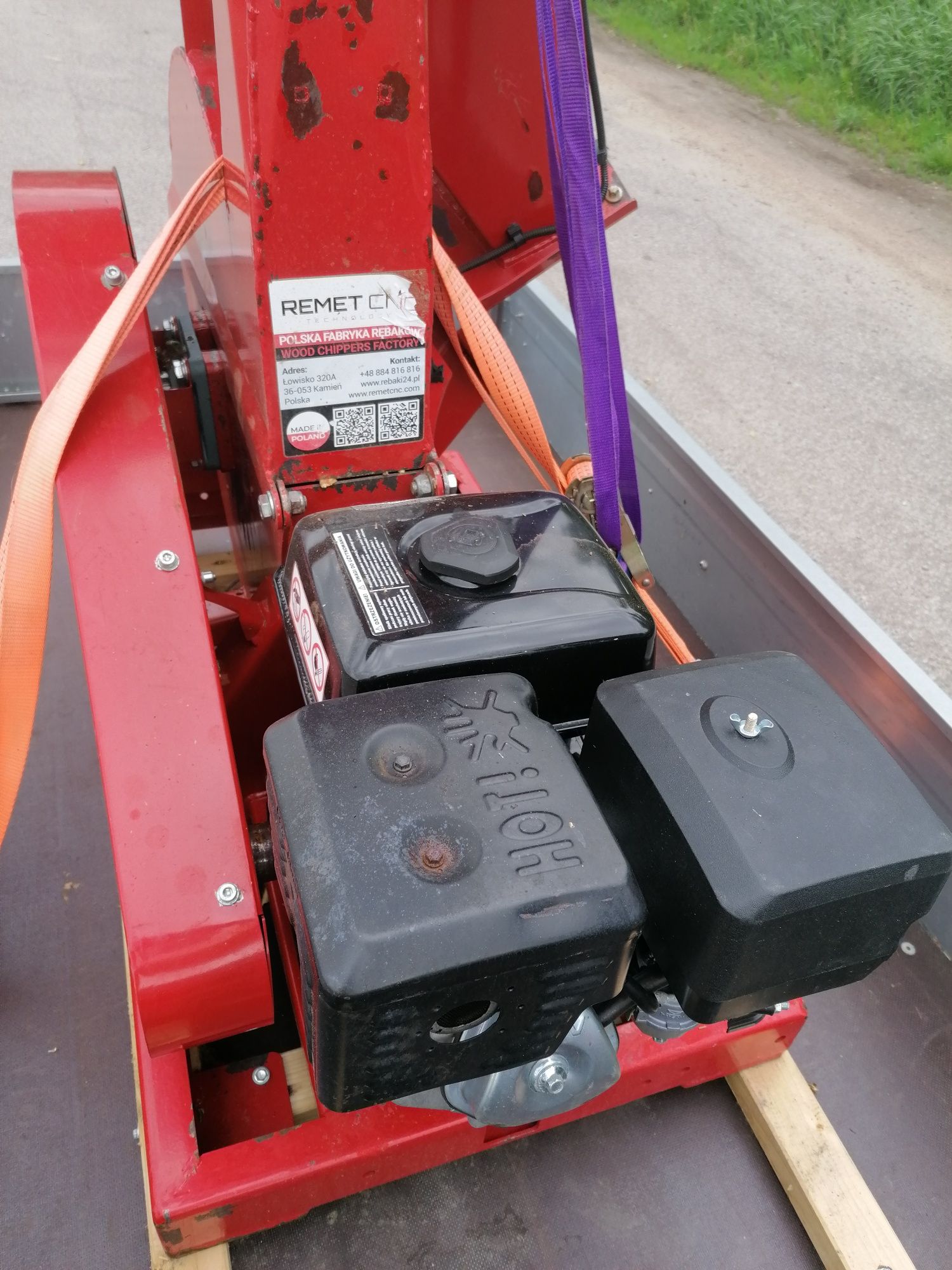 Rebak spalinowy 15KM remet cnc rts 630