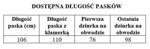 Brązowy szeroki pasek damski klamra vintage skóra naturalna kolory