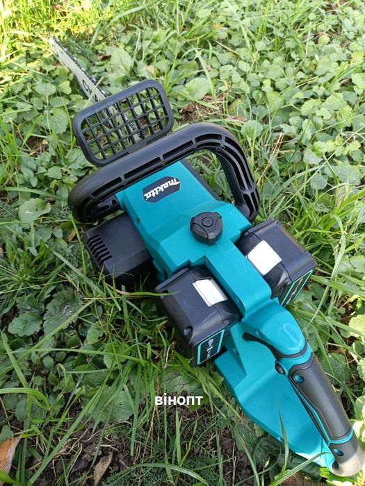 Акумуляторна пила макіта потужна 42 вольта на 2 акб Пилка 2 акб Makita