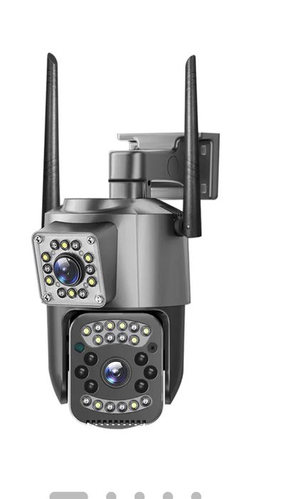 Уличная камера Wifi вайфай видеокамера  JNice 8Мп з 2 об'єктивами