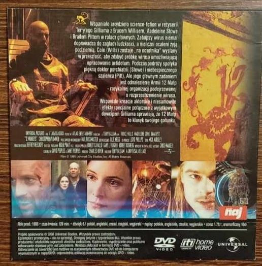 12 Małp (płyta DVD)