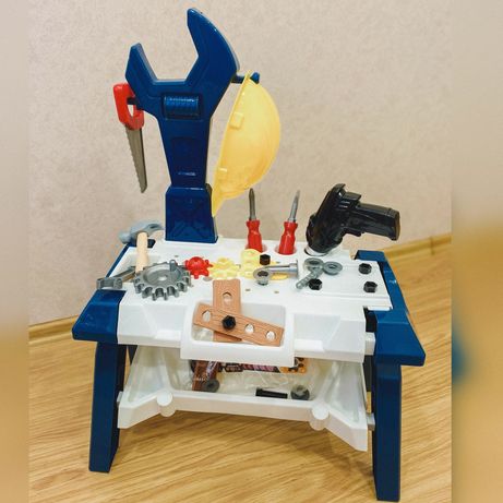 Дитячий іграшковий стіл з інструментами НОВИЙ