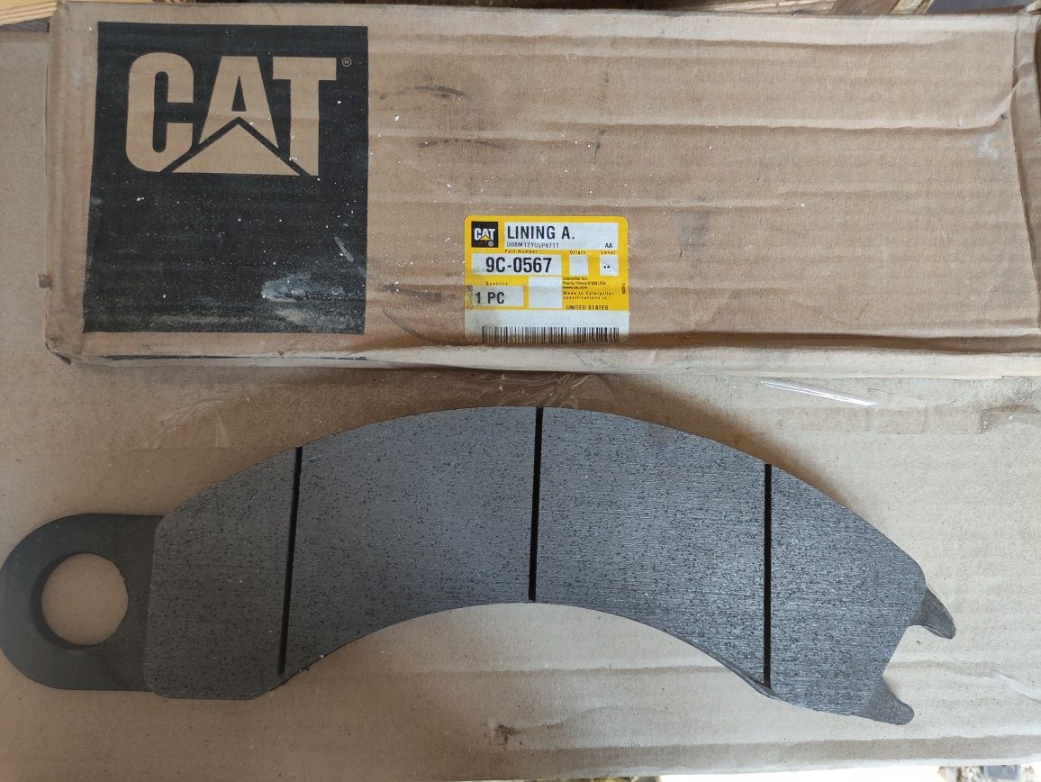 Тормозные колодки CAT 9C0566 , CAT 9C0567