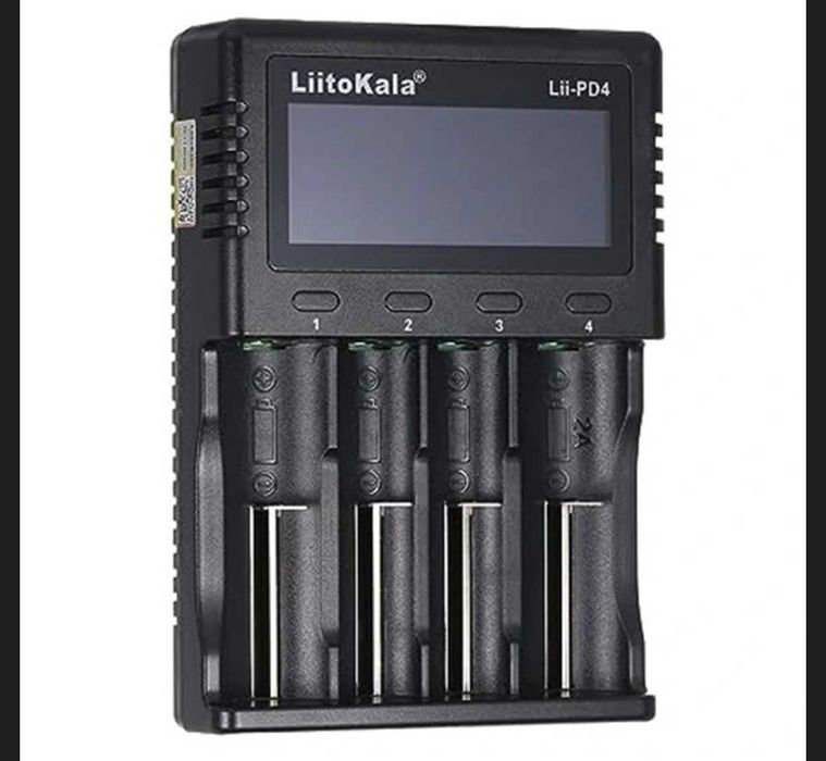 Автоматичний зарядний пристрій LiitoKala Lii-PD4 LED 4 канали
