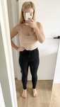 Czarne jeansy rurki skinny Reserved 36