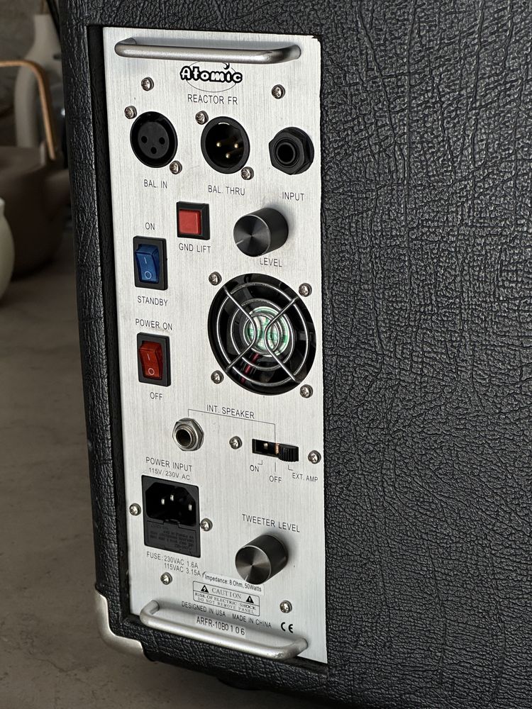 Kolumna gitarowa Atomic Reactor FR 50w (Kemper, Helix ect.)+pokrowiec