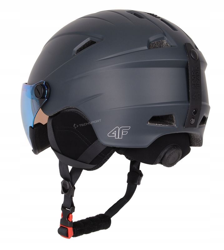 4f Kask Narciarski Z Szybą Wizjer rozm S/m 55-59cm