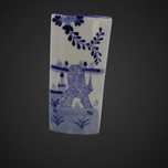 Pojemnik na wodę na grzejnik w stylu delft B5/052467