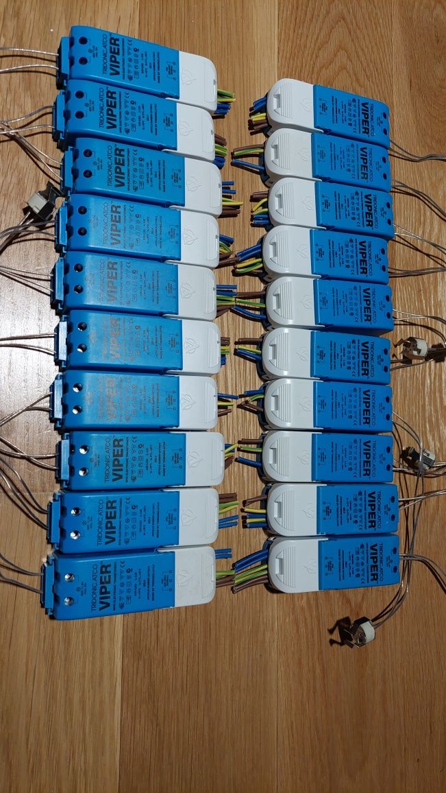 20 transformadores para lâmpadas de focos encastráveis
