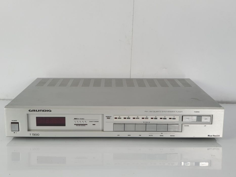 SUPER Tuner Radiowy Vintage Grundig T7200 Super Odbiera JAKOŚĆ