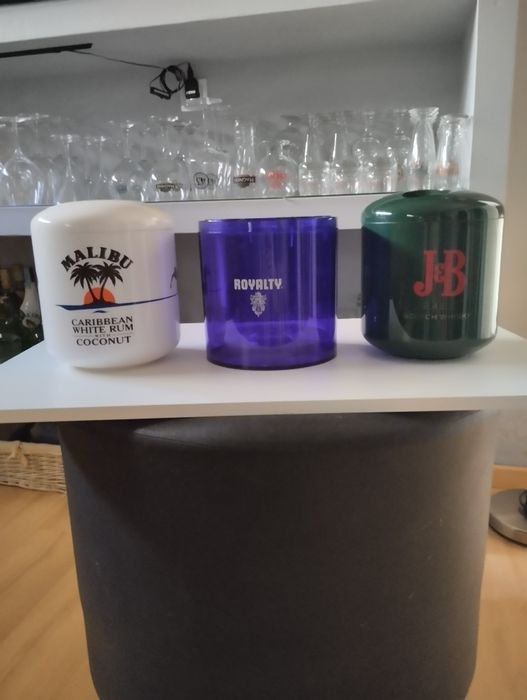 Baldes de gelo para colecionadores