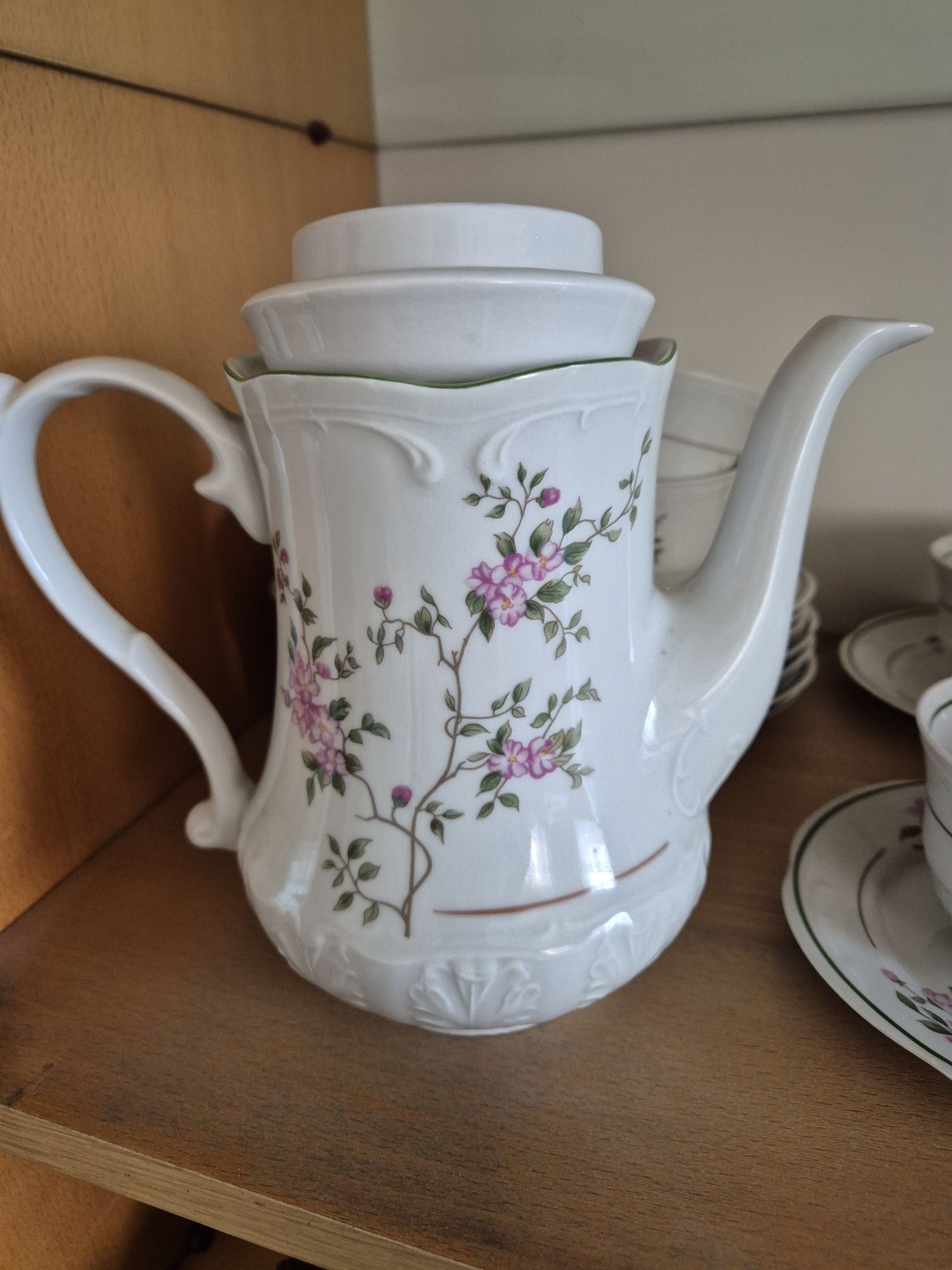 Serwis do kawy Włocławek porcelana 12 osób