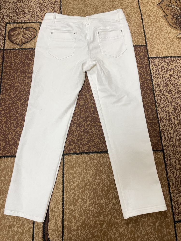 білі джинси denim white jeans