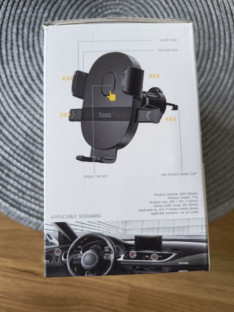 Uchwyt na telefon Hoco h18 air outlet car holder