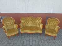 Sofa plus dwa fotele w stylu Ludwikowskim