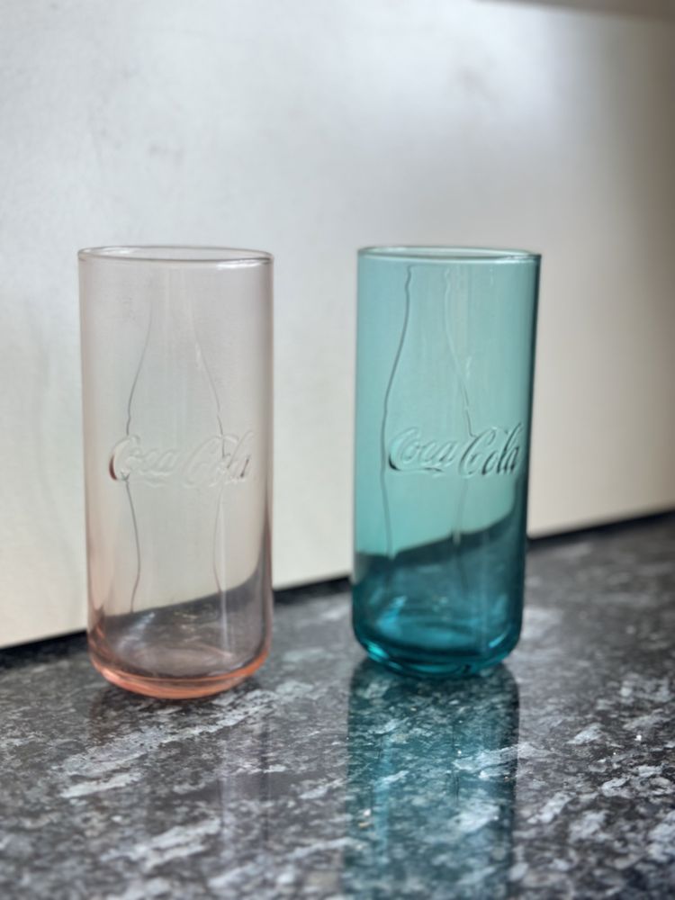 Copos coleções McDonalds com Coca-Cola