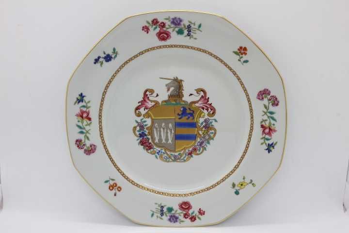 Prato Vista Alegre Brasão de Armas "Kitson Gregory"  Lim 250