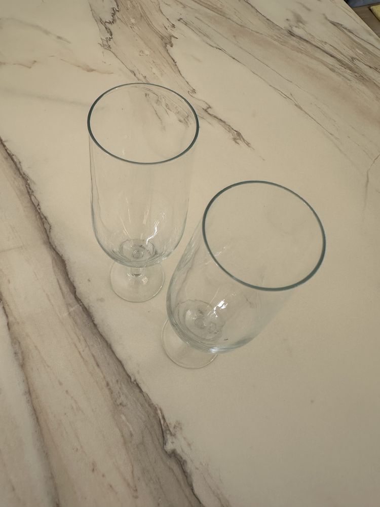 Kieliszki do Prosecco 2 sztuki vintage stan idealny