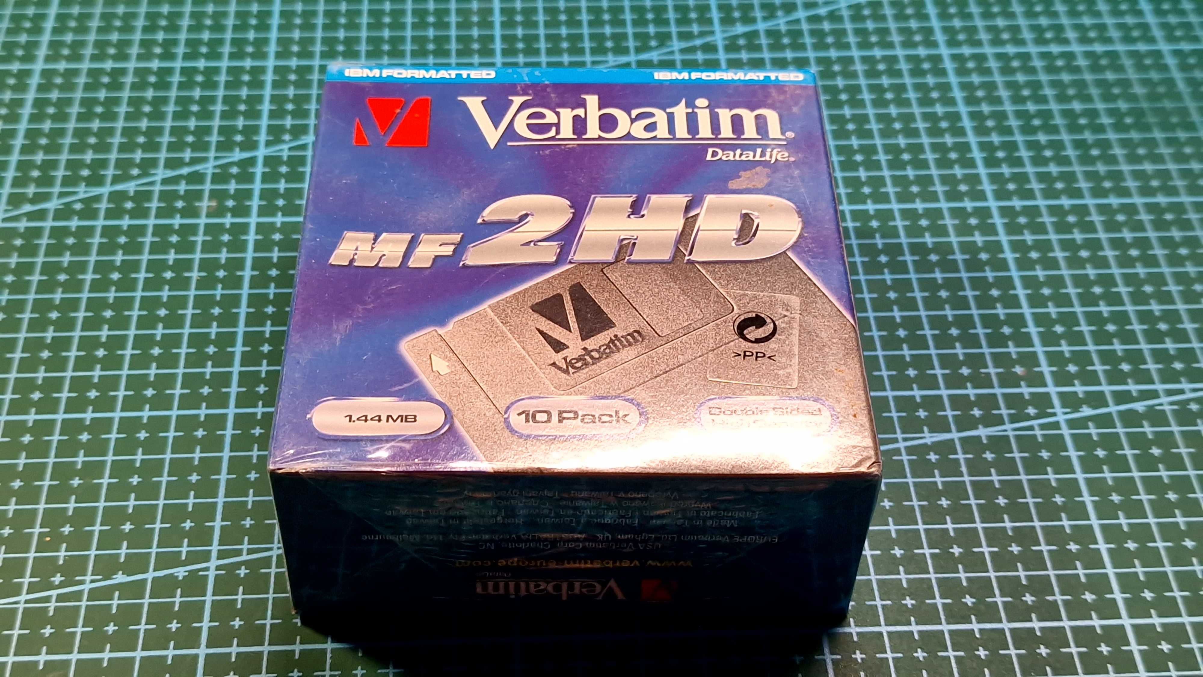 Dyskietki mf2HD, 1.44MB, 10 sztuk