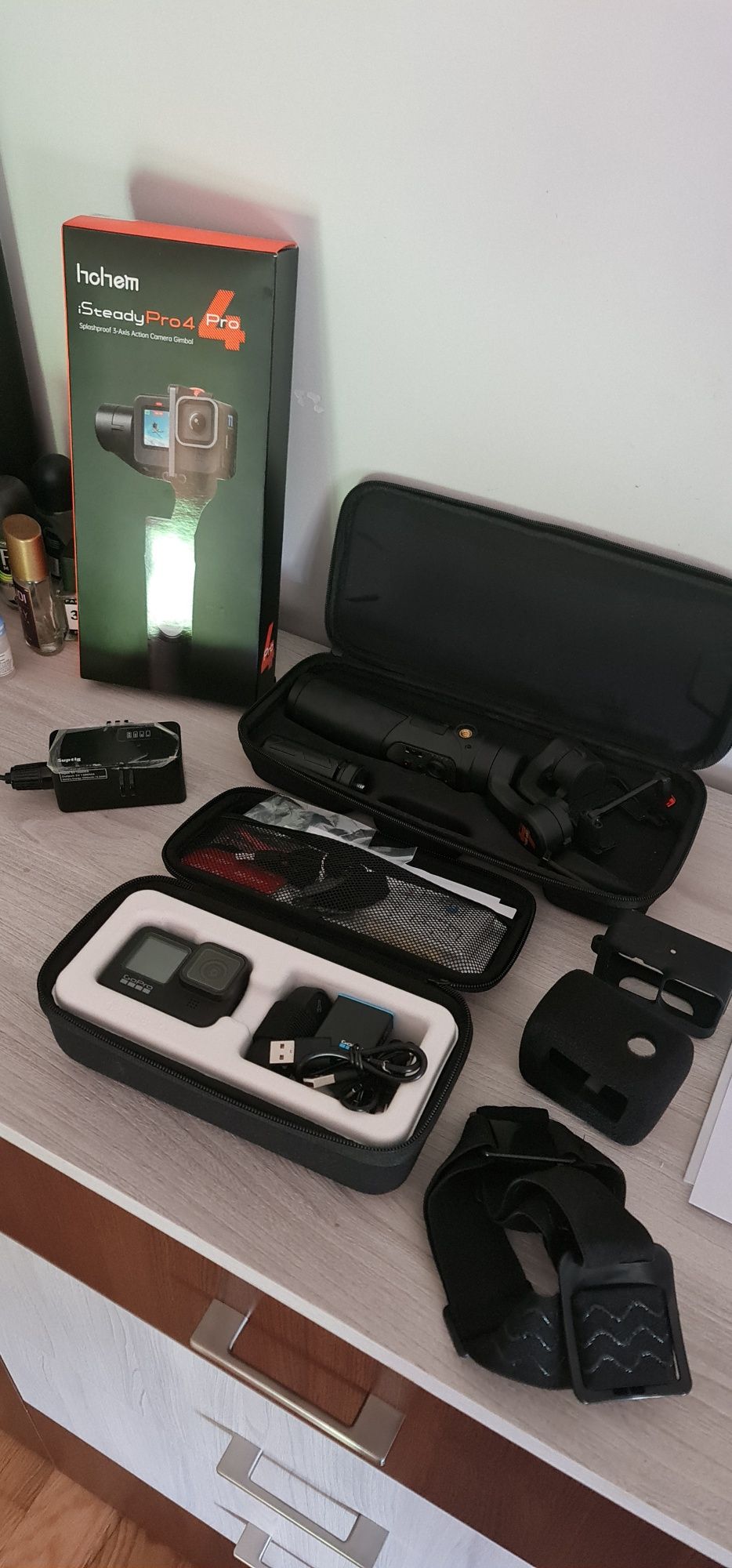 Go pro 9 + hohem istedy pro 4