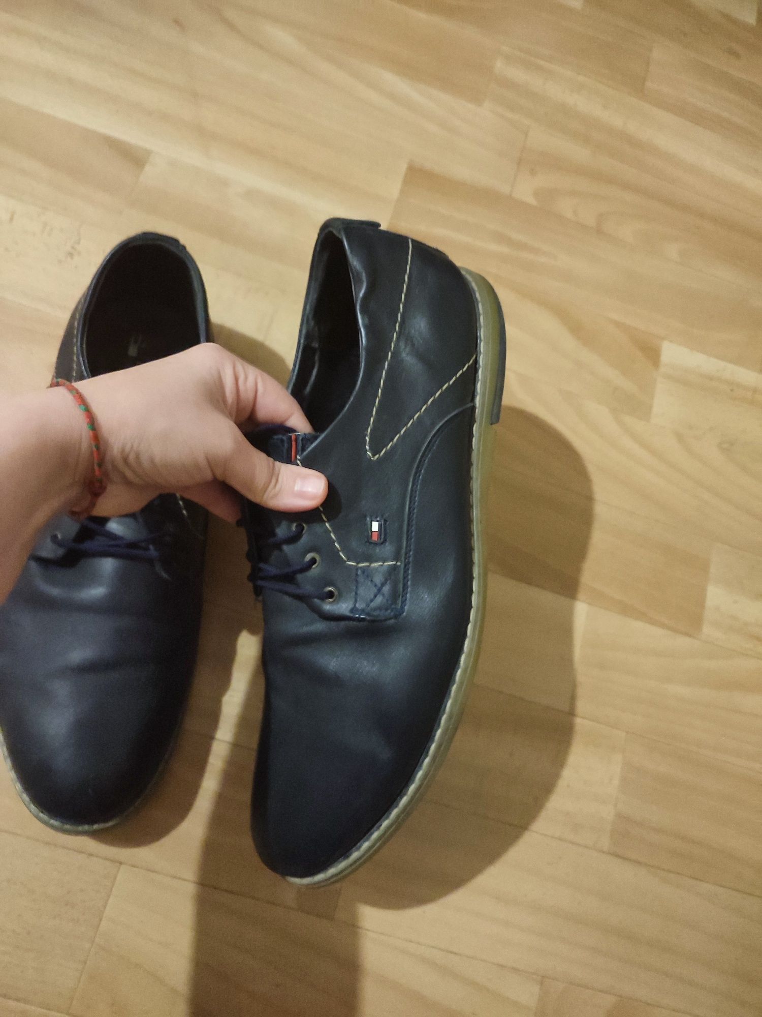 Мужские туфли мокасины натуральная кожа р 45