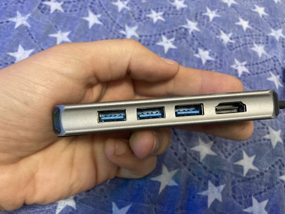 Мультипортовий адаптер Energea AluHub HDpro USB-C (0482)