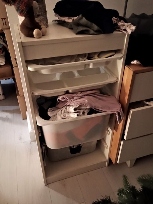 Trofast regał ikea biały