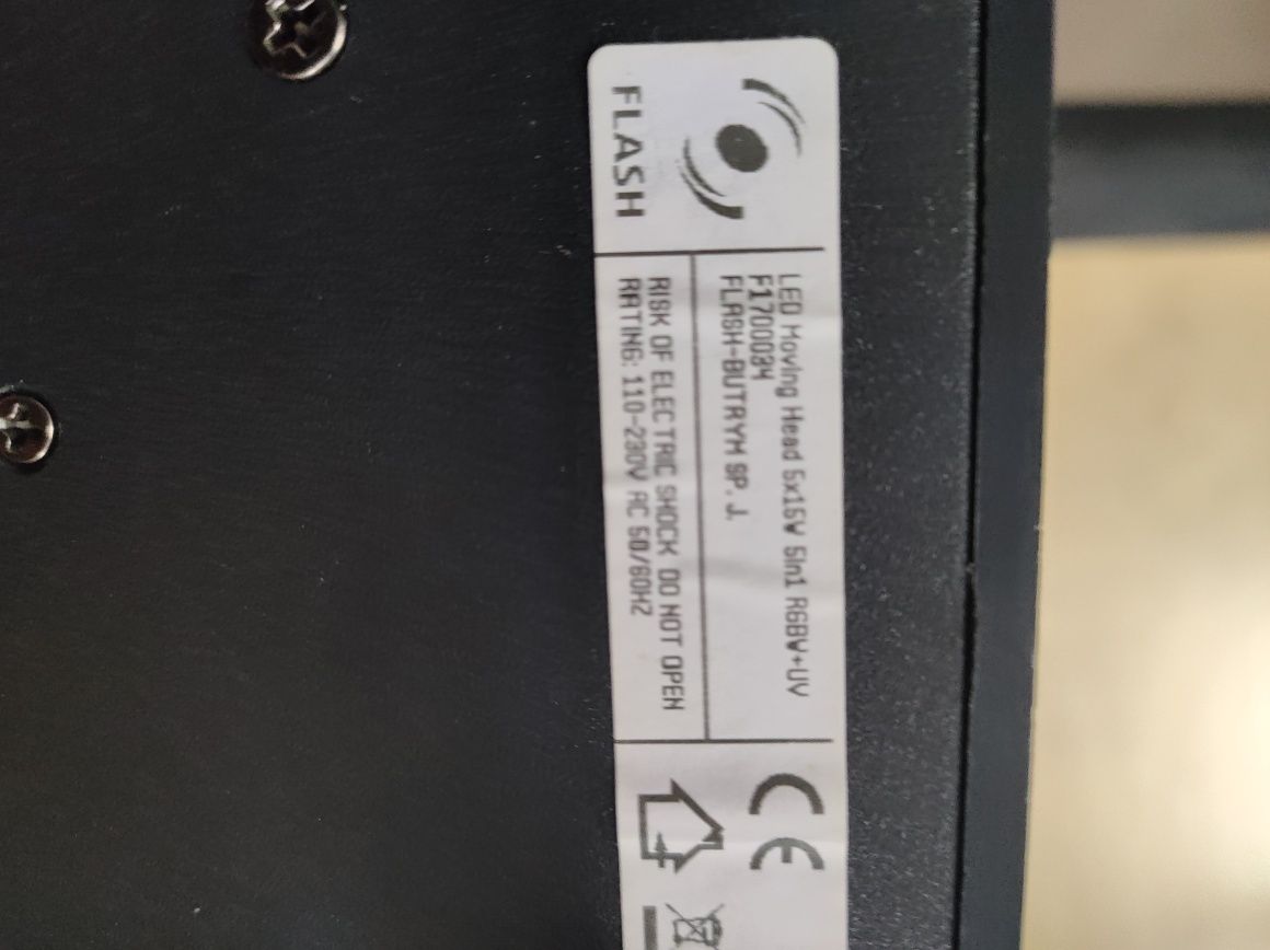 Ruchome głowy, oświetlenie LED